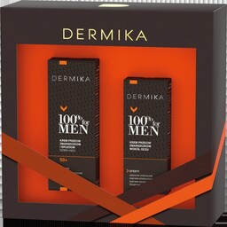 DERMIKA Zestaw prezentowy 100% for Men 50+ 1op.