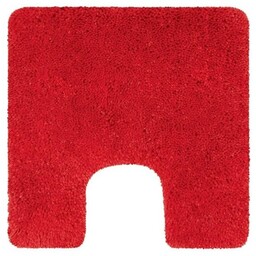 Spirella Highland czerwony dywanik łazienkowy, poliester