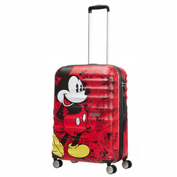 American Tourister Walizka twarda średnia Abs Wavebreaker Disney