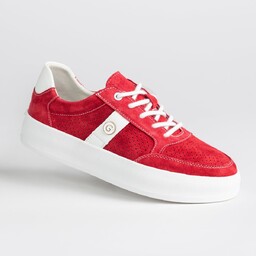 Sportowe damskie obuwie skóra naturalna GOODIN GD-XF-166 CZERWONY