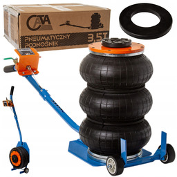 Podnośnik Warsztatowy Pneumatyczny Poduszka Bałwanek 3,5T żaba lewarek