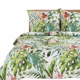 Pościel Bawełniana z Nadrukiem 200x220 Sonia 40 Komplet