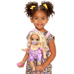 Disney Princess Roszpunka Baby Doll Deluxe z tiarą,