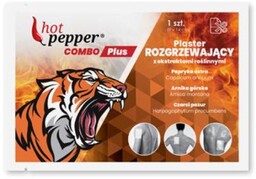 HOT PEPPER Combo Plus Plaster rozgrzewający 14x9cm, 1szt.