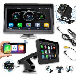 Stacja Multimedialna Radio Monitor Android Auto Carplay Kamera