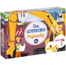 Kapitan Nauka, gra edukacyjna Loteryjka. Pojazdy