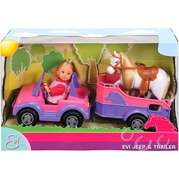 Simba 105737460 El Evi W Jeepie Z Koniem
