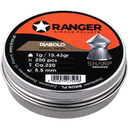 Śrut 5,5 mm Diabolo RANGER Classic Sharp Grooved