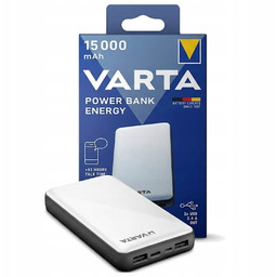Powerbank Varta 15000mAh Usb-c 3x urządzenia szybkie ładowanie