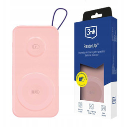 Powerbank 10,000mAh 22.5W Usb 3mk PastelUp różowy