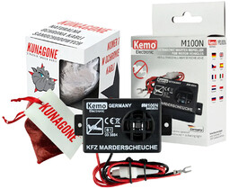 Odstraszacz kun KEMO M100N + Kunagone na kuny