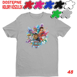 Dziecięca Koszulka Z Nadrukiem Psi Patrol Duży Wybór