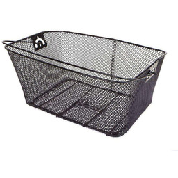 Koszyk na bagażnik siatkowy 42x30x17-20 cm