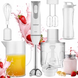 Blender Ręczny Zelmer Kuchenny Wielofunkcyjny Mikser Bidon Robot