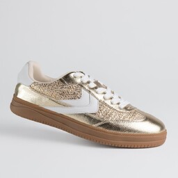 Sportowe buty damskie GOODIN GD-HY03 skóra wygodne złote