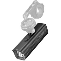 RockBros RHL1500 Czarny Lampka rowerowa przednia