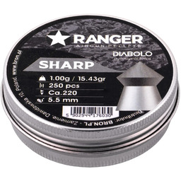 Śrut 5,5 mm Diabolo RANGER Sharp szpic 250