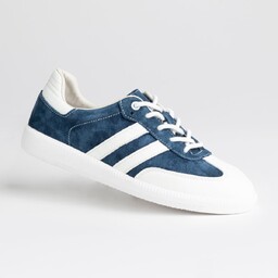 Sportowe damskie obuwie skóra naturalna GOODIN GD-XF-163 niebieskie