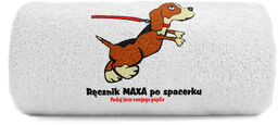 Psi Ręcznik 100x50 z haftem - Ręcznik po