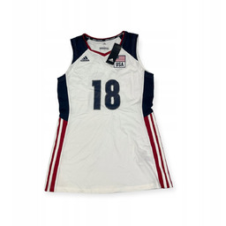 Koszulka bokserka damska USA Adidas 18 Rayan L