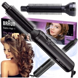 LOKÓWKO SUSZARKA DO WŁOSÓW BRAUN 200W CERAMICZNA SZCZOTKA