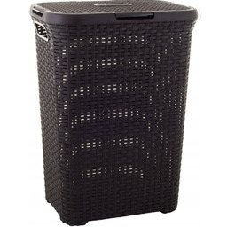 Curver Kosz na bieliznę "natural Style" 60L Ciemny