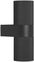 Nordlux - Kyklop Ripple Ścienna Lampa Ogrodowa Black
