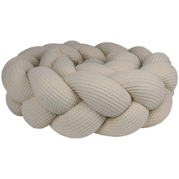 Ochraniacz Do Łóżeczka Warkocz ''Wafel Beżowy'' - 240Cm