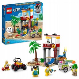 Zestaw Lego City 60328 Stanowisko Ratownicze Na Plaży