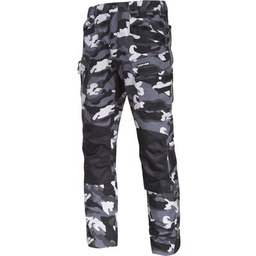 Spodnie ochronne LAHTI PRO bojówki slim fit moro
