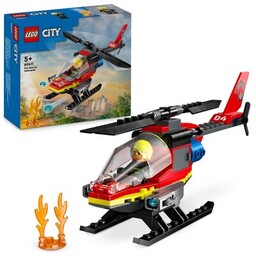 LEGO 60411 City Strażacki helikopter ratunkowy Czujnik dymu