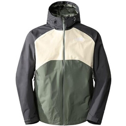 THE NORTH FACE Stratos kurtka Thyme-Gravel-Asphalt Grey L