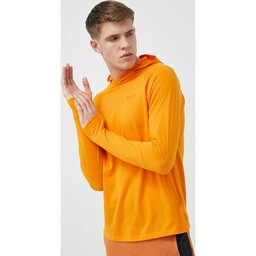 Marmot bluza sportowa Crossover kolor pomarańczowy z kapturem