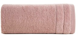 Eurofirany Ręcznik Damla 50x90 pudrowy różowy 500g/m2 frotte
