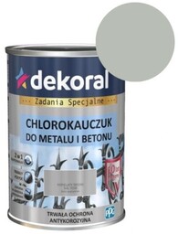 DEKORAL Chlorokauczuk popielaty średni RAL 7038 0,9L