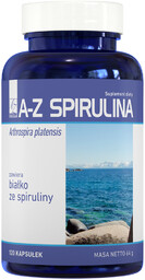 A-Z Spirulina, 120 kapsułek