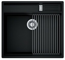 Zlewozmywak GLOBALO SILVANO 60.1 BLACK/IX