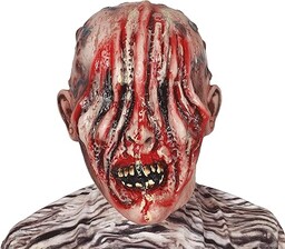 FIESTAS GUIRCA Maska horror zombie bez lateksowych oczu