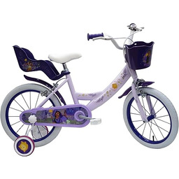 albri 16 cali, rower dla dzieci, kolor fioletowy
