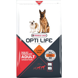 Versele-Laga Opti Life Adult Digestion MediumMaxi Jagnięcina