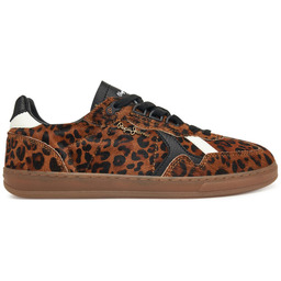 Sneakersy Pepe Jeans Ball Print W PLS000013 Brązowy
