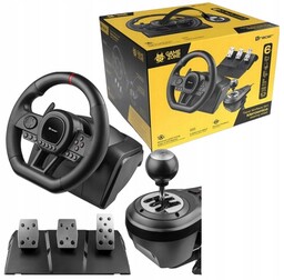Kierownica gracza SimRacer Manual Gearbox 6in1 Pc PS4