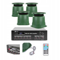 Zestaw nagłośnienia ogrodowego Wodoodporny 100V IP45