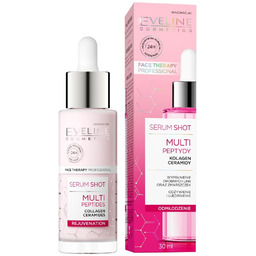 EVELINE Serum Shot Multipeptydy odmładzająca kuracja z multipeptydami