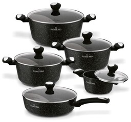 STARKE PRO Zestaw garnków Marble 10 elementów