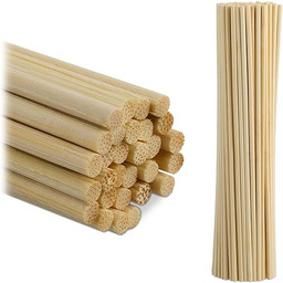 Relaxdays pałeczki bambusowe, zestaw 200, 30 cm, "zrób