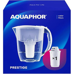 AQUAPHOR Filtr do wody dzbanek Prestige biały