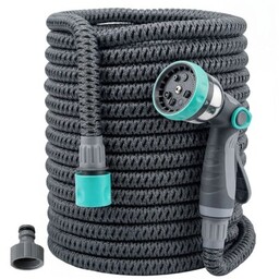 WUBER Wąż ogrodowy tekstylny zestaw 3/4" 22.5 m