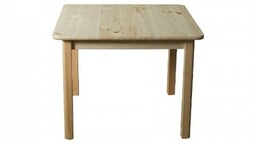 Stół prostokątny drewniany nr1 80x50 orzech