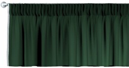 Lambrekin na taśmie marszczącej, zielony, 130 x 40